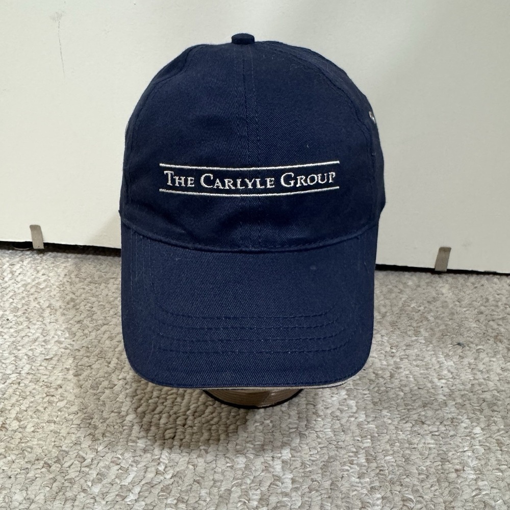 The Carlyle Group Private Equity Wall Street Investments Blue Dad Hat Preppy Cap